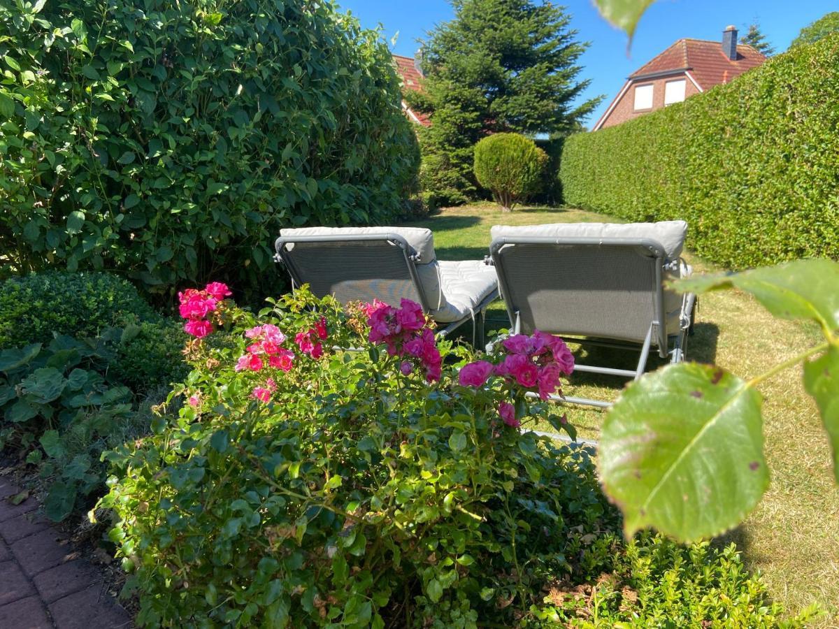 Ferien Im Wangerland Ferienwohnung Insel Minsen Schillig Hund Pool Sauna Dış mekan fotoğraf