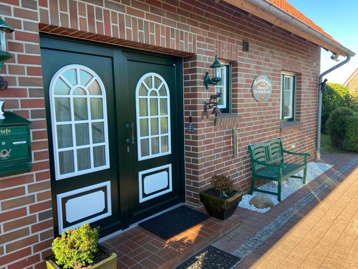 Ferien Im Wangerland Ferienwohnung Insel Minsen Schillig Hund Pool Sauna Dış mekan fotoğraf