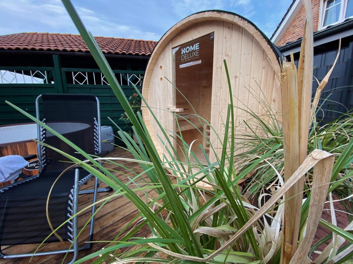 Ferien Im Wangerland Ferienwohnung Insel Minsen Schillig Hund Pool Sauna Dış mekan fotoğraf